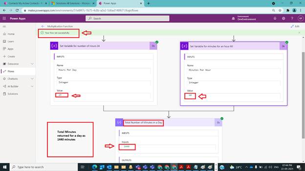 Usage of Multiplication Function in Power Automate